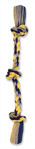Mammoth Cotton Blend Color 3 Knot Rope Tug X-Large 36in