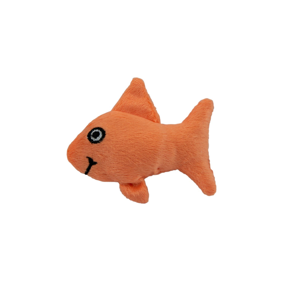 Marshall Pet Products Ferret Squeak Fish Toy Orange One Size Default Title