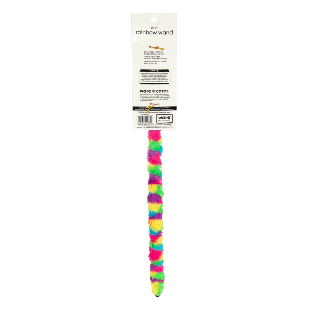Ware Wild Rainbow Wand Cat Toy