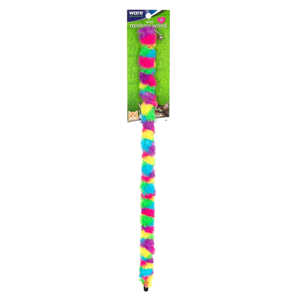 Ware Wild Rainbow Wand Cat Toy