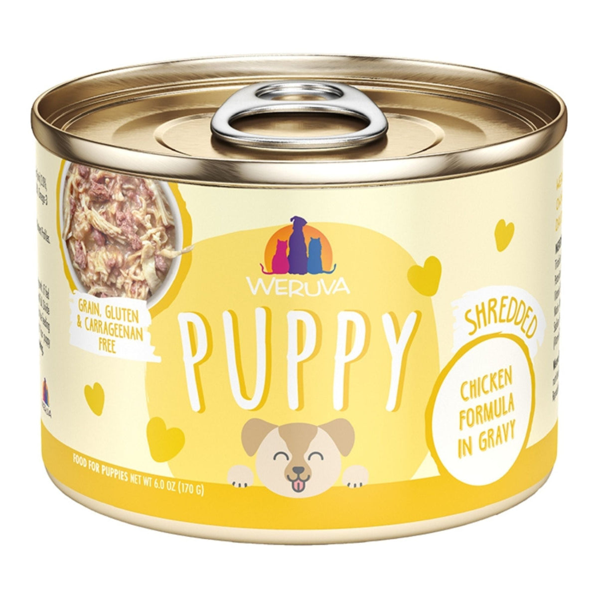 Weruva Dog Puppy Chicken Formula 6oz. - (Case of 8)