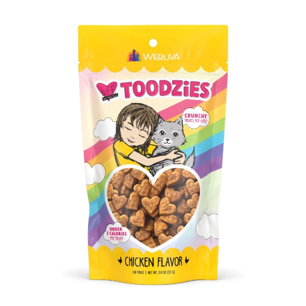 BFF Cat Toodzies Crunchy Chicken Treats 2oz.