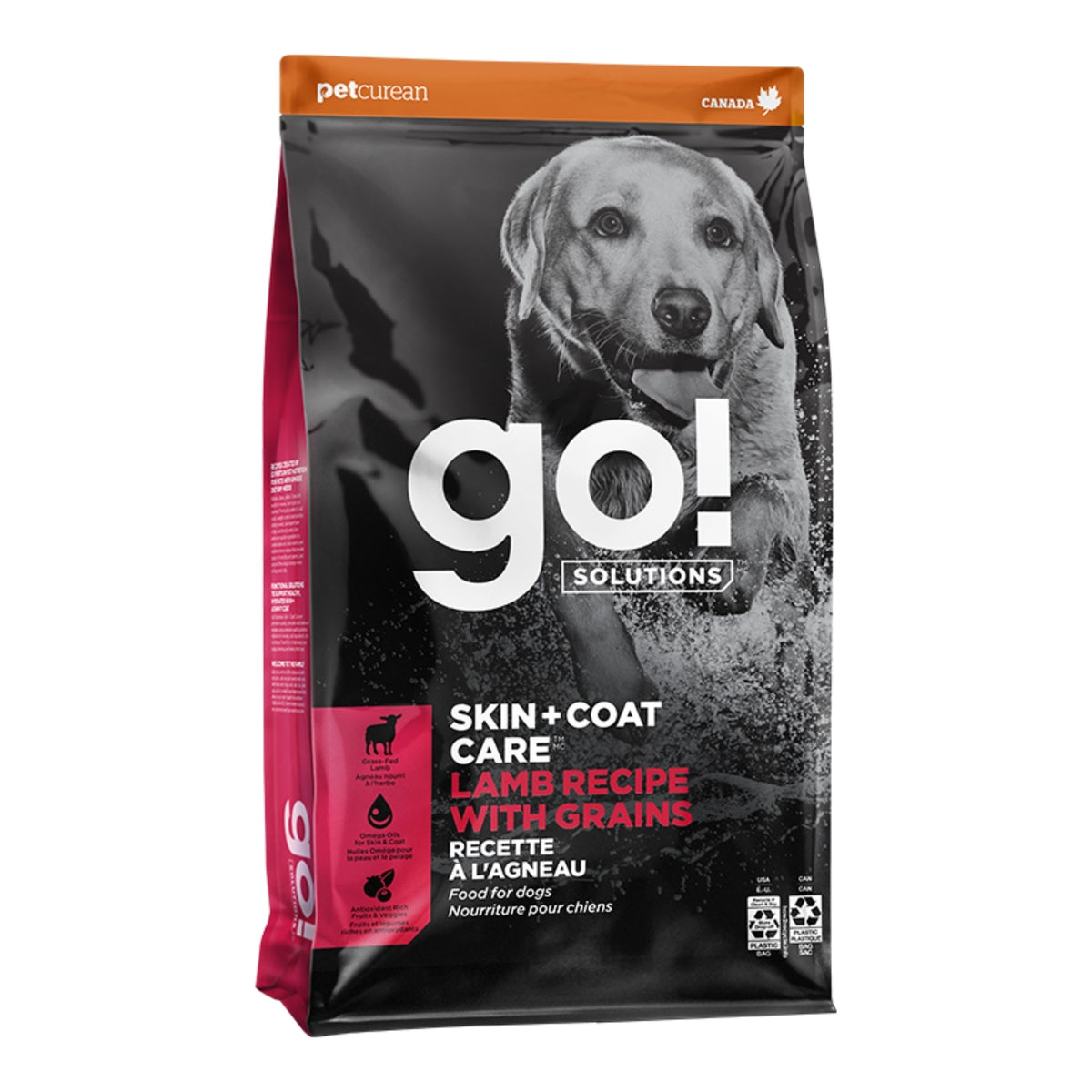 Go! Dog Skin & Coat Care Lamb With Grain 22Lb