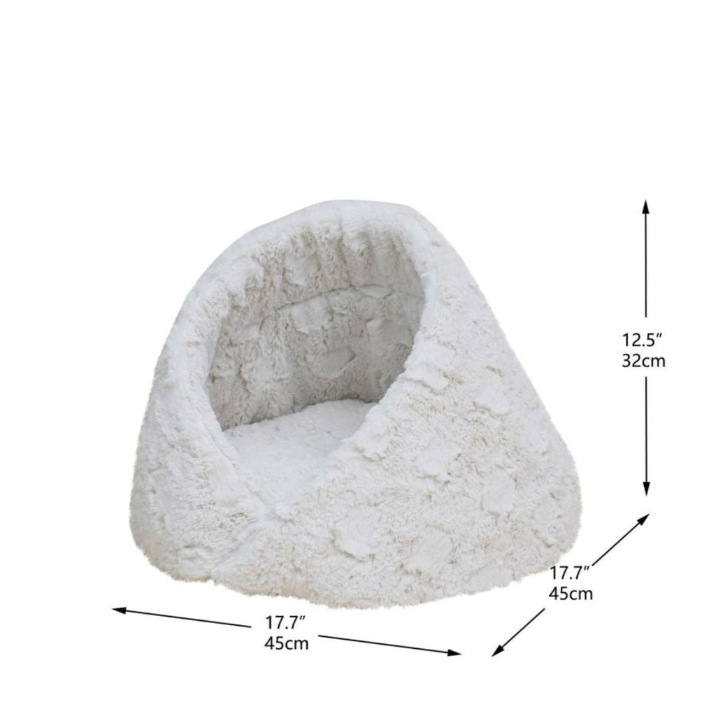 PetPals Rose Cradle Pet Bed
Ivory 17.7 in