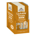 Grandma Mae's Country Naturals Dog Lickable Treats Peanut Butter 4 Count - 12 Pack