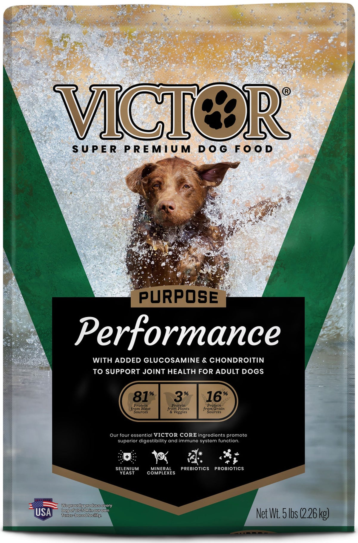 Victor Performance Dry Dog Food 5lb