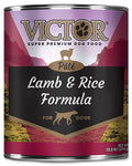 Victor Lamb & Rice Pate Canned Dog Food 12ea/13.2oz