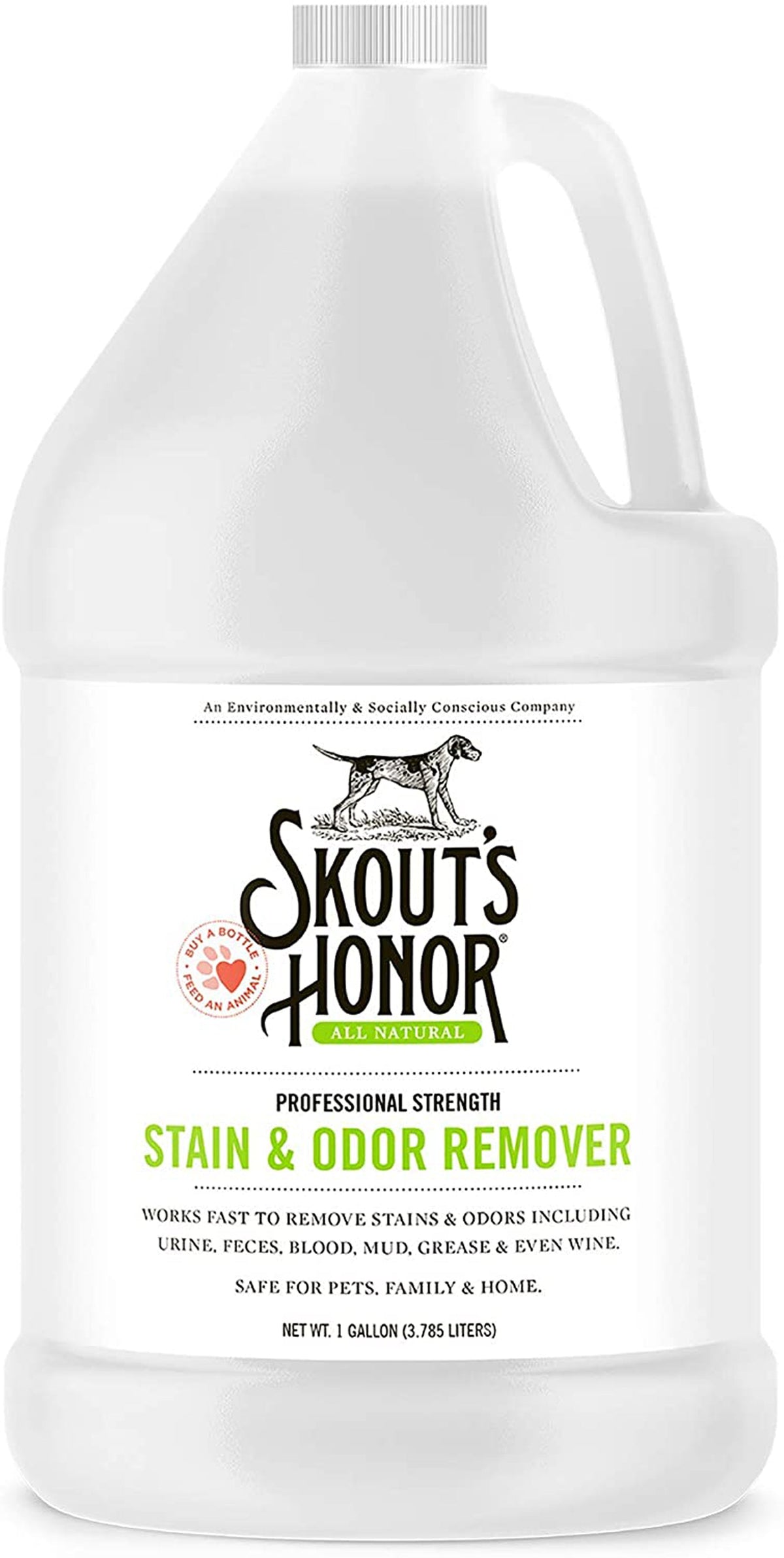 Skouts Honor Cat Urine and Odor Destroyer 1 Gallon
