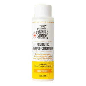 Skouts Honor Dog Shampoo Conditioner Honeysuckle 16oz.