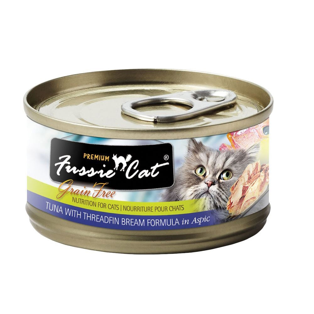 Fussie Cat Premium Tuna Thrdfinbream In Aspic 2.8oz/24 Can