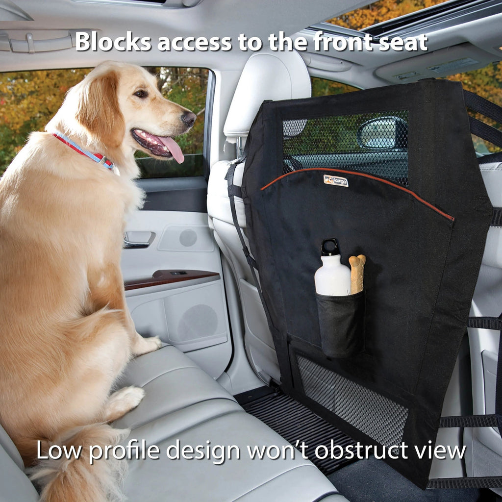 Kurgo Dog Backseat Barrier Black