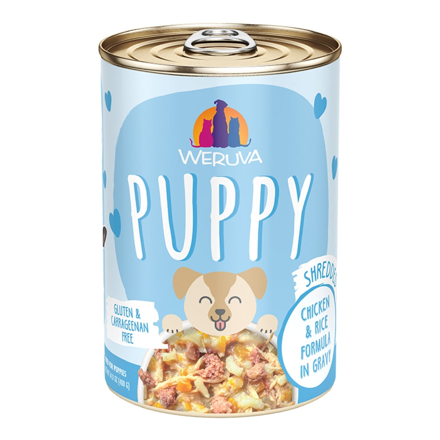 Weruva Dog Puppy Chicken & Rice Formula 14oz. - (Case of 10)